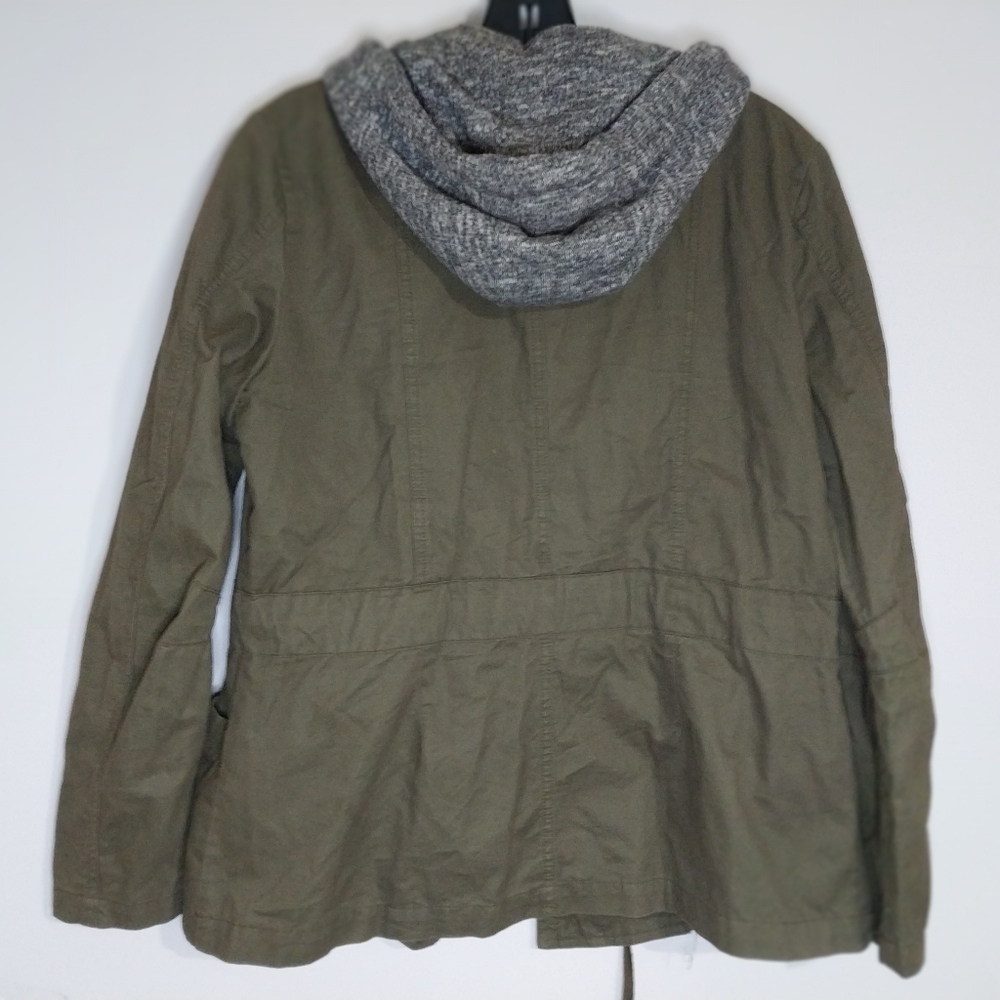 Love Tree Khaki Utility Jacket - Picture 3 of 9